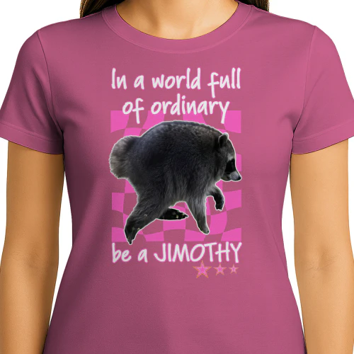 Be A Jimothy Raccoon