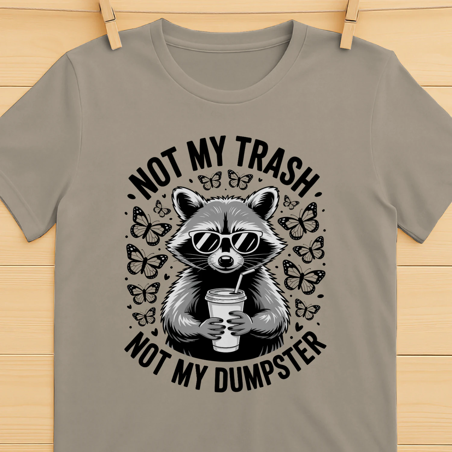 Cool Raccoon Coffee Lover Shirt