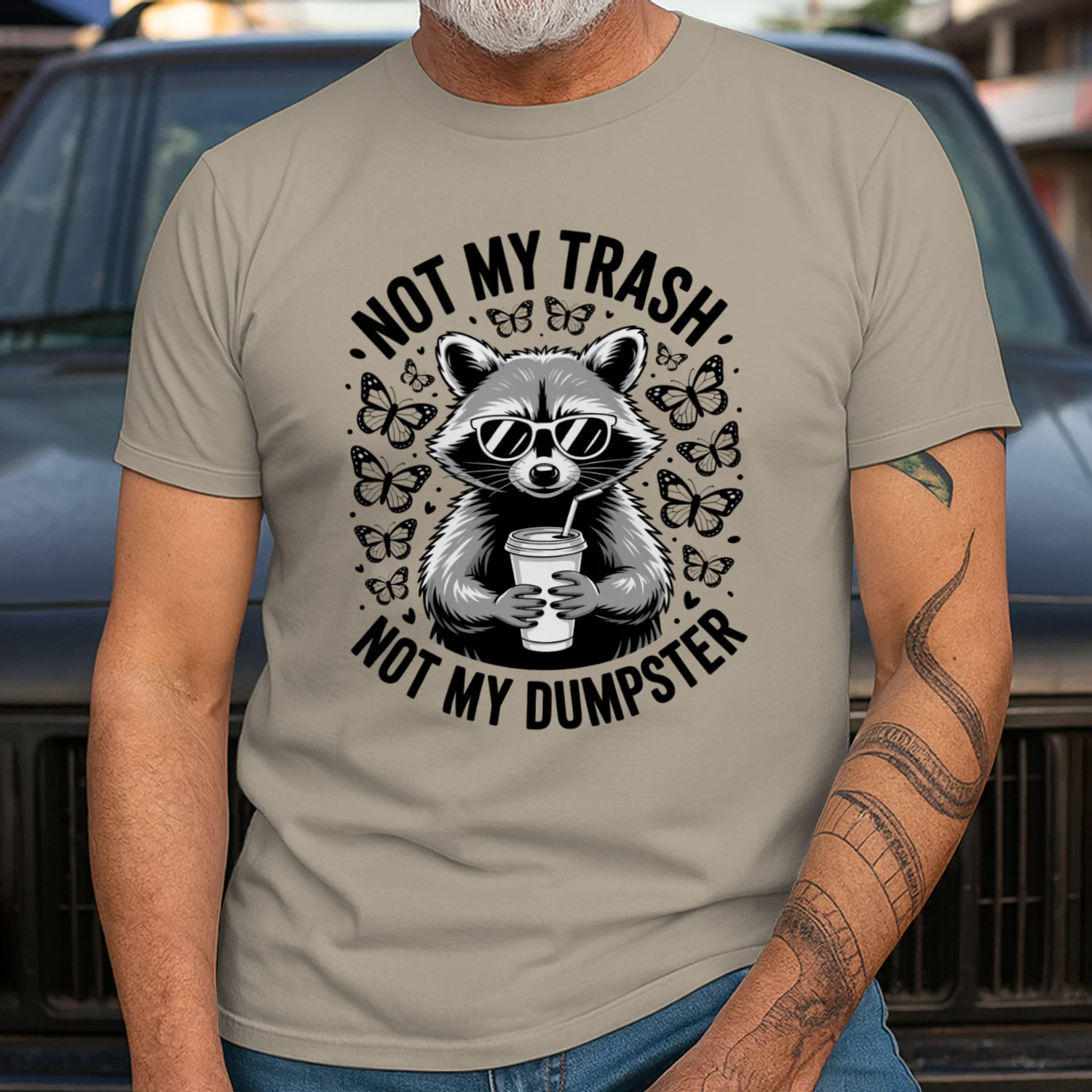 Cool Raccoon Coffee Lover Shirt