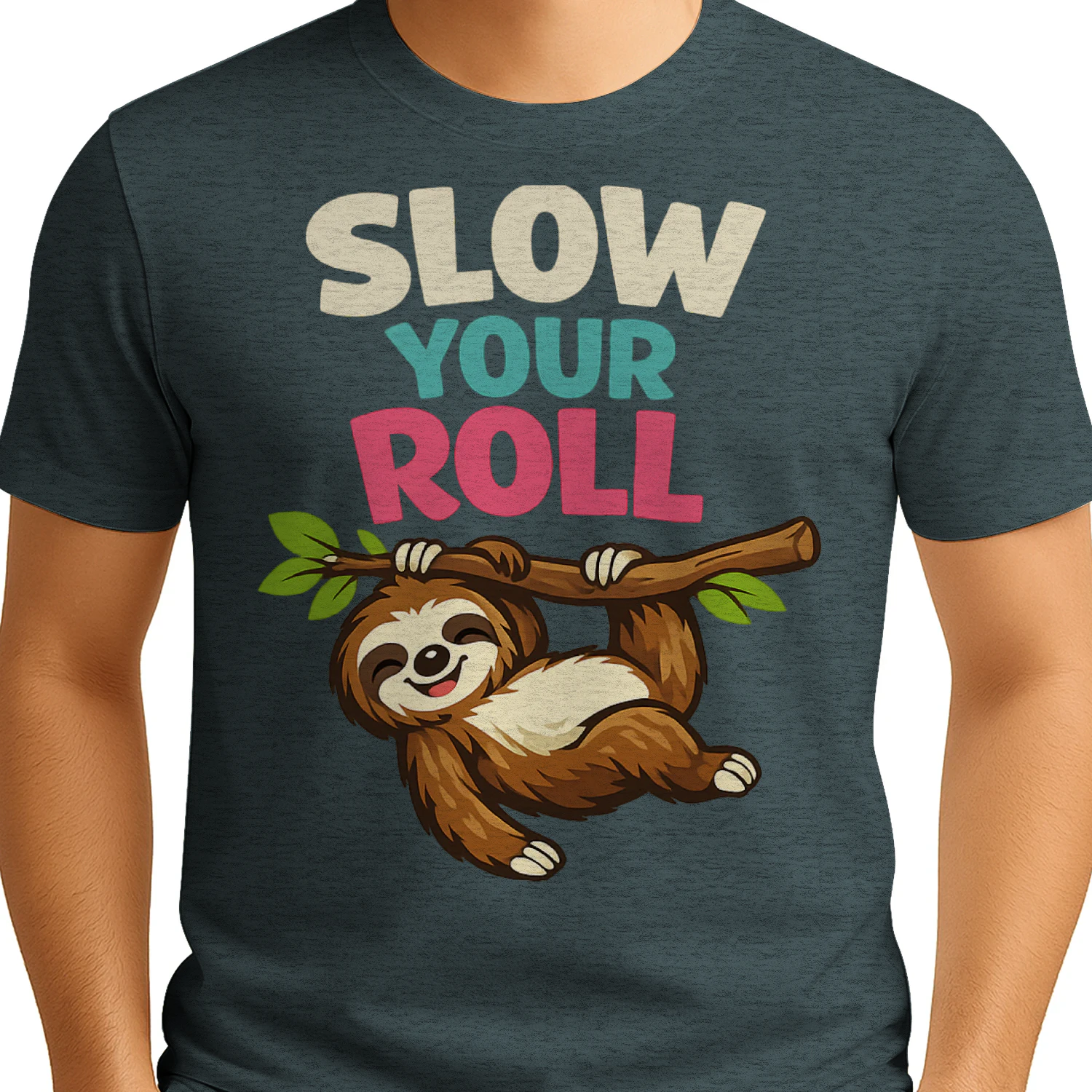 Slow Your Roll Funny Sloth