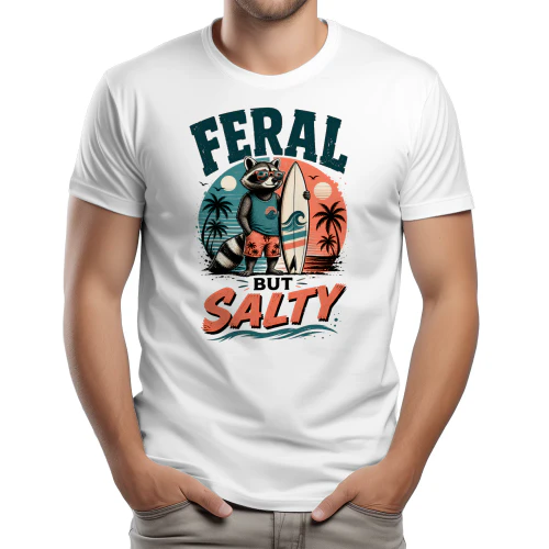 Feral But Salty Raccoon