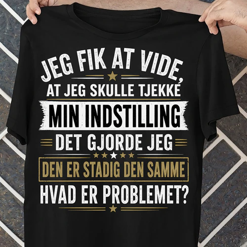 Jeg Fik At Vide - DK
