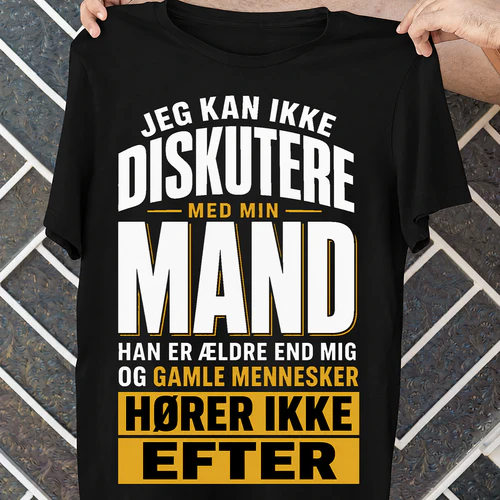 Jeg kan ikke diskutere - DK