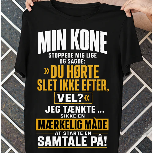 Du hørte slet ikke efter - DK