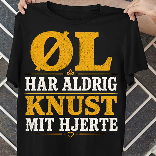 Øl Har Aldrig Knust Mit Hjerte - DK
