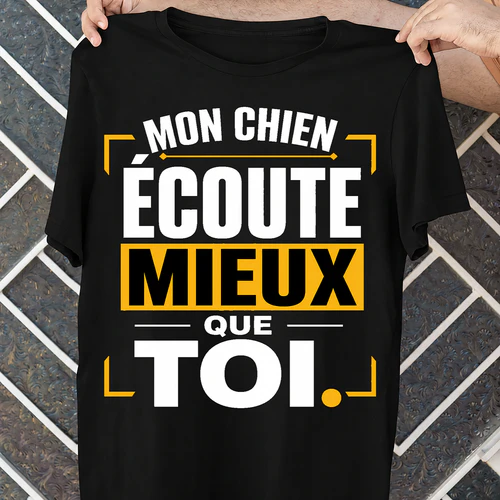 Mon chien écoute mieux que toi - FR- BE