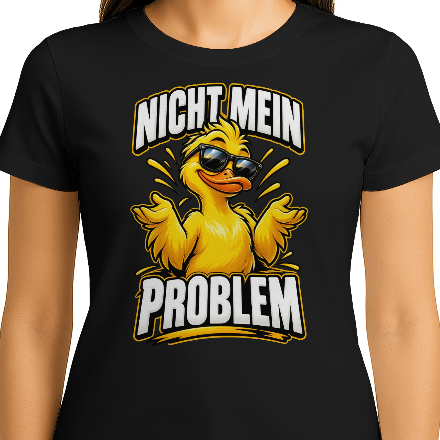 Nicht mein Problem – Lustiges Enten T-Shirt