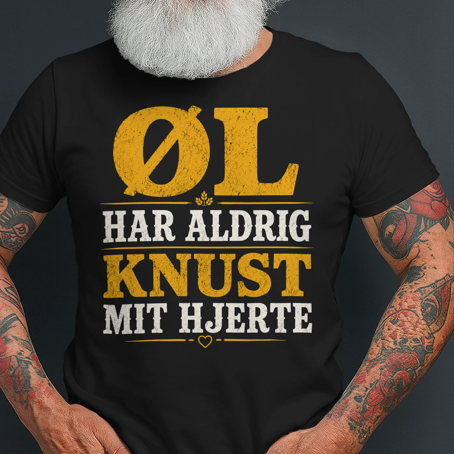 Øl Har Aldrig Knust Mit Hjerte – Sjov Øl T-Shirt Til Ølelskere