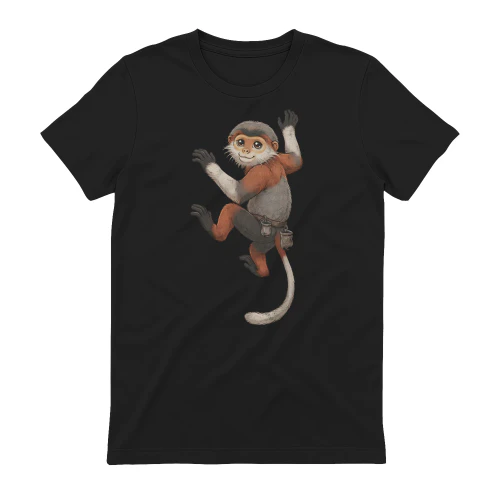 Climbing Cute Langur Gear