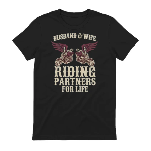 Motorcycle Couple Wing Partners