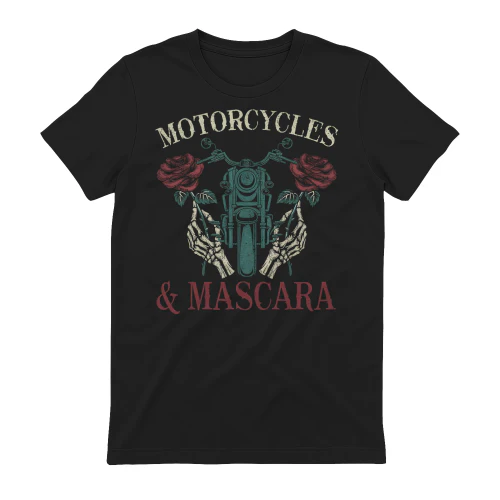 Motorcycle Skeleton Rose Mascara