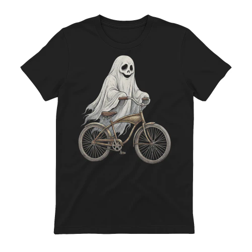 Cycling Cute Ghost Bike