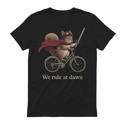 Cycling Squirrel Knight Quote