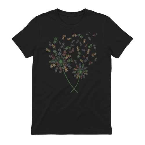 Cycling Dandelion Floral Bicycle Design