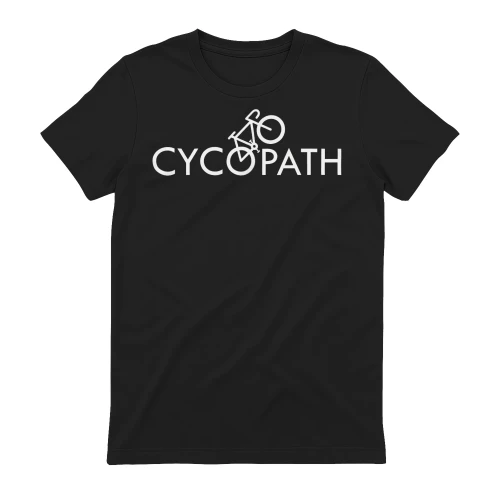 Cycling Minimalist White Typography