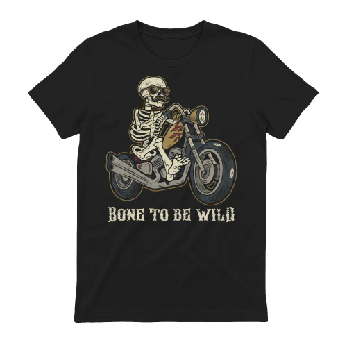 Motorcycle Skeleton Bone Rider
