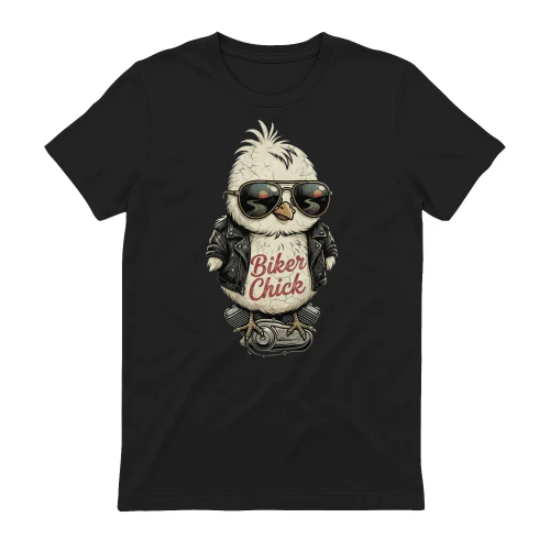 Motorcycle Chick Bird Biker