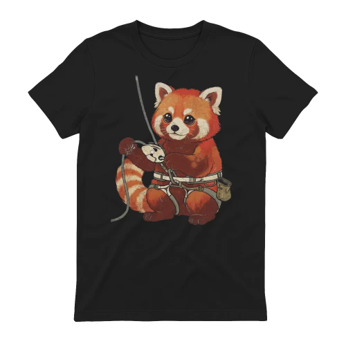 Climbing Cute Red Panda Gear