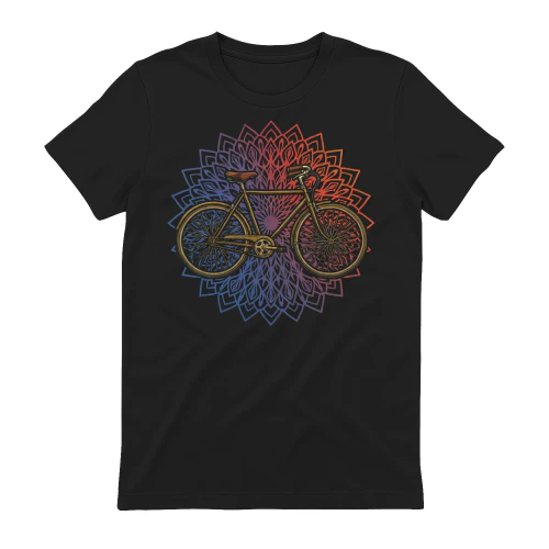Cycling Mandala Vintage Bicycle