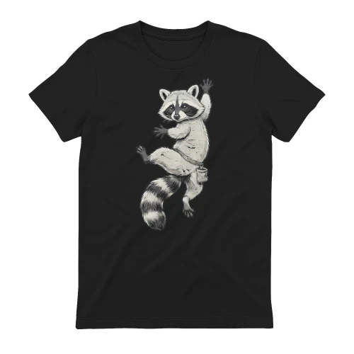 Climbing Cute Raccoon Gear
