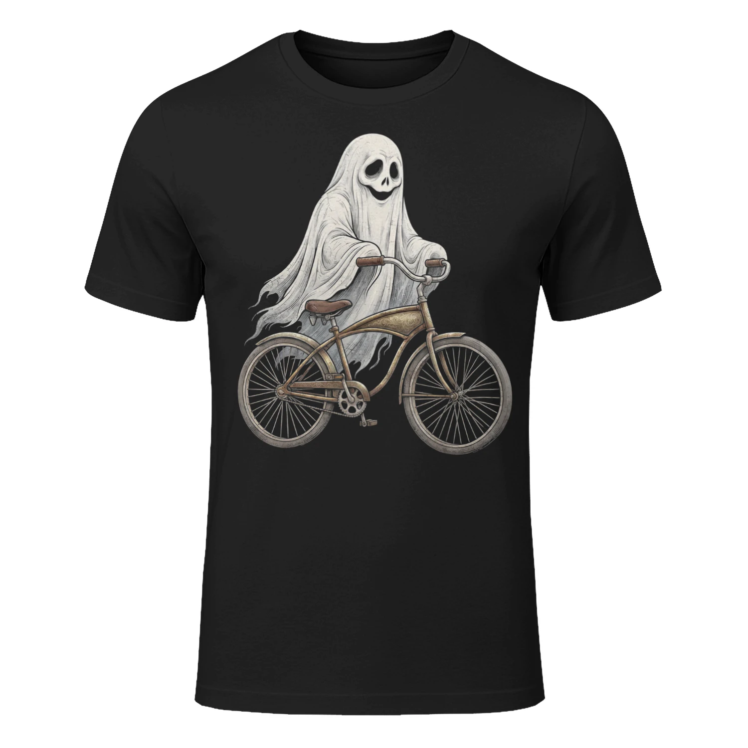 Cycling Cute Ghost Bike