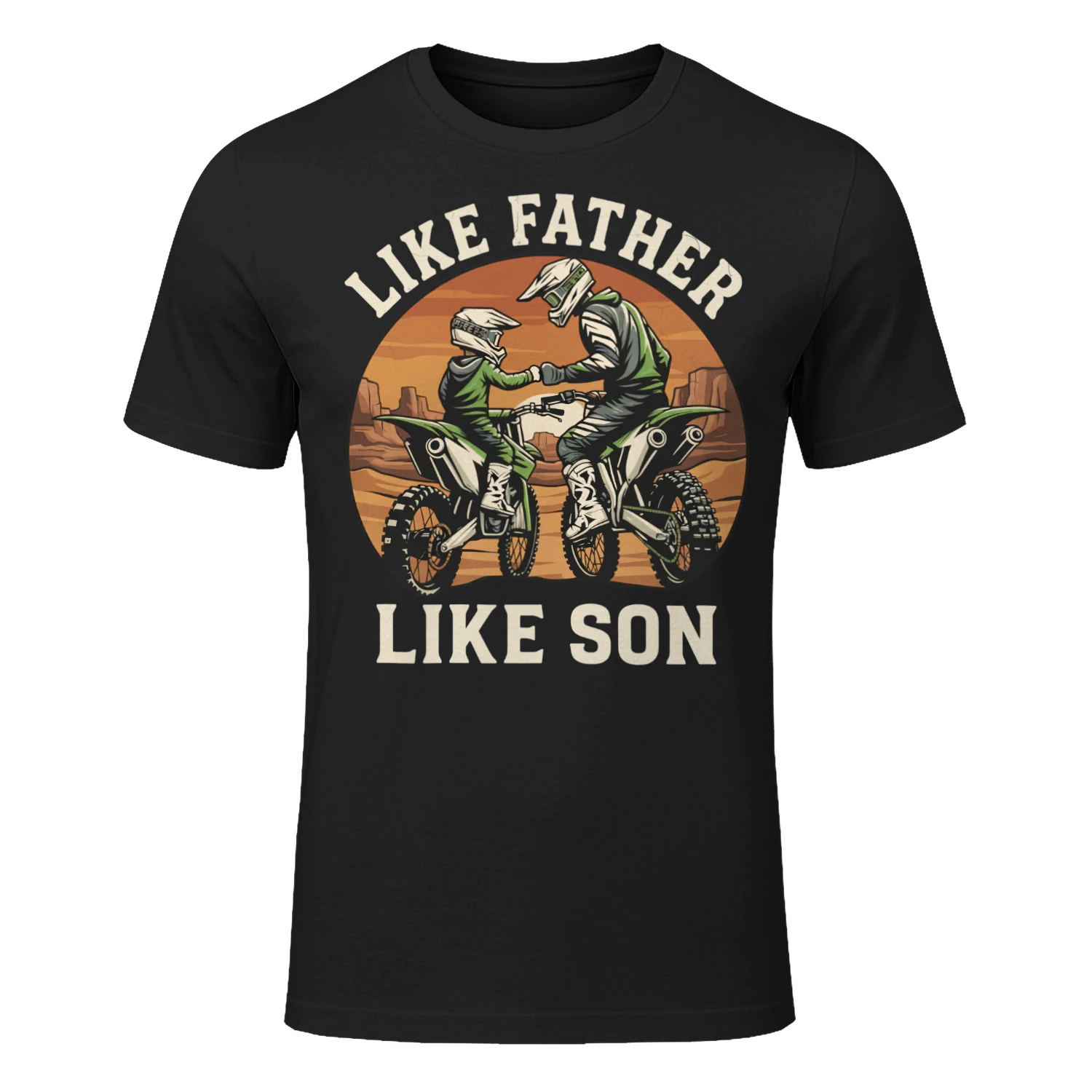 Motorcycle Family Dirt Son