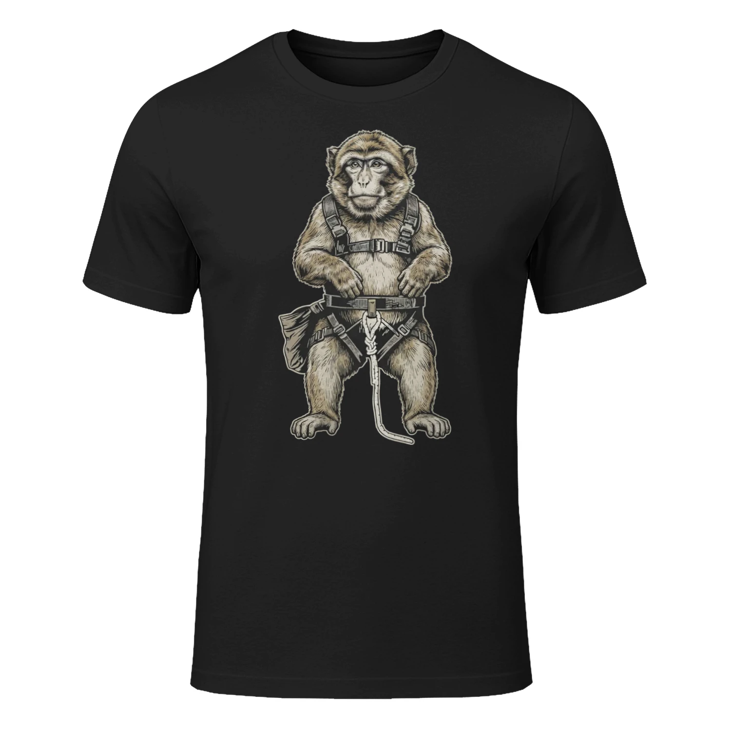 Climbing Macaque Safety Gear