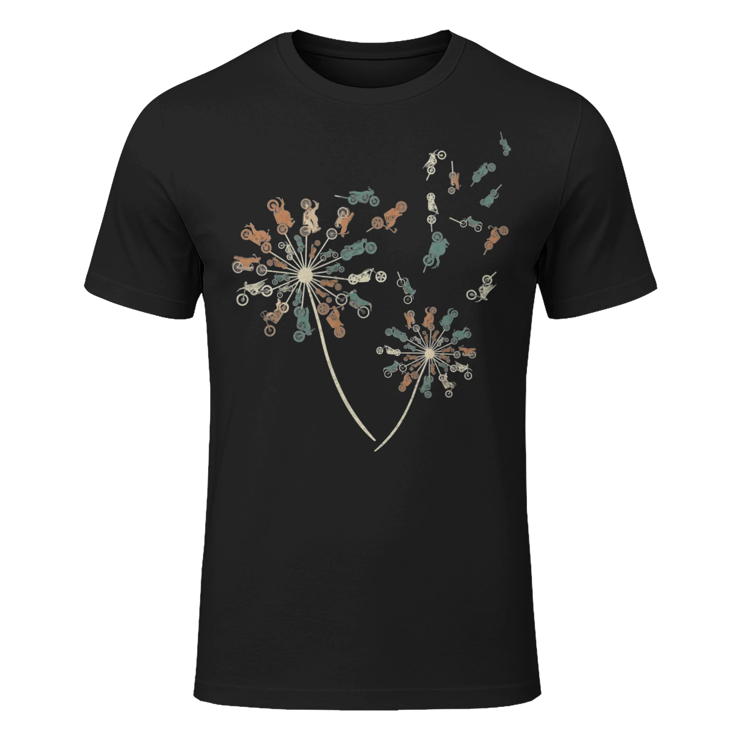Motorcycle Dandelion Flower Ride
