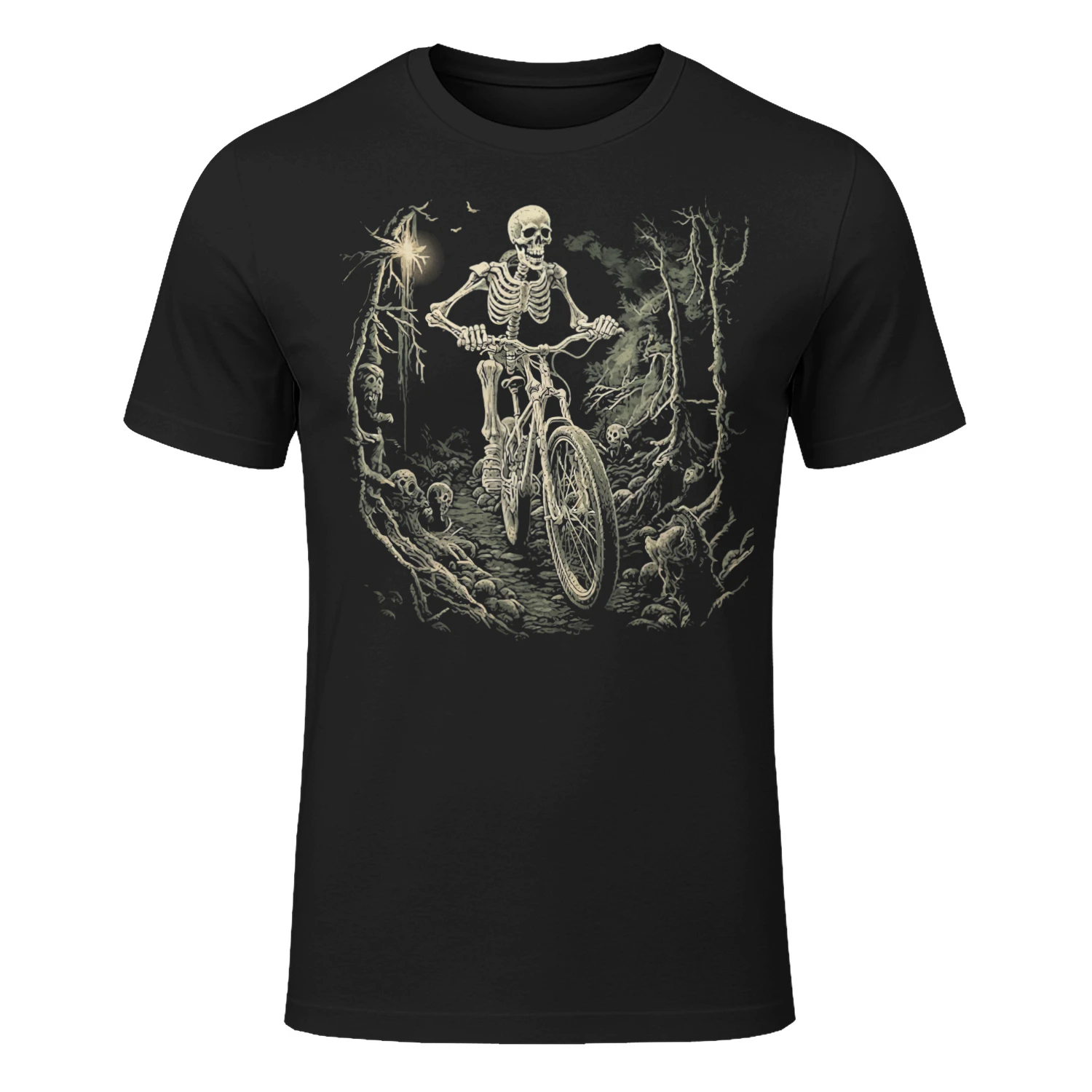 Cycling Skeleton Night Ride