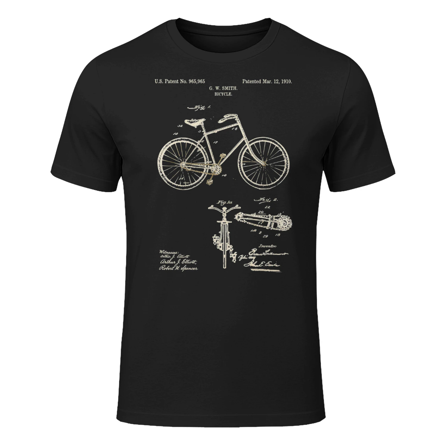 Cycling Vintage Patent Blueprint