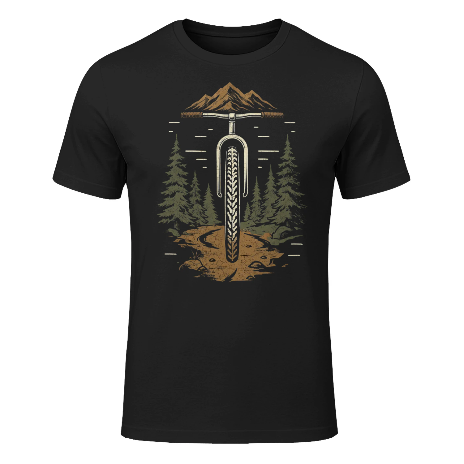 Cycling Mountain Bike Front