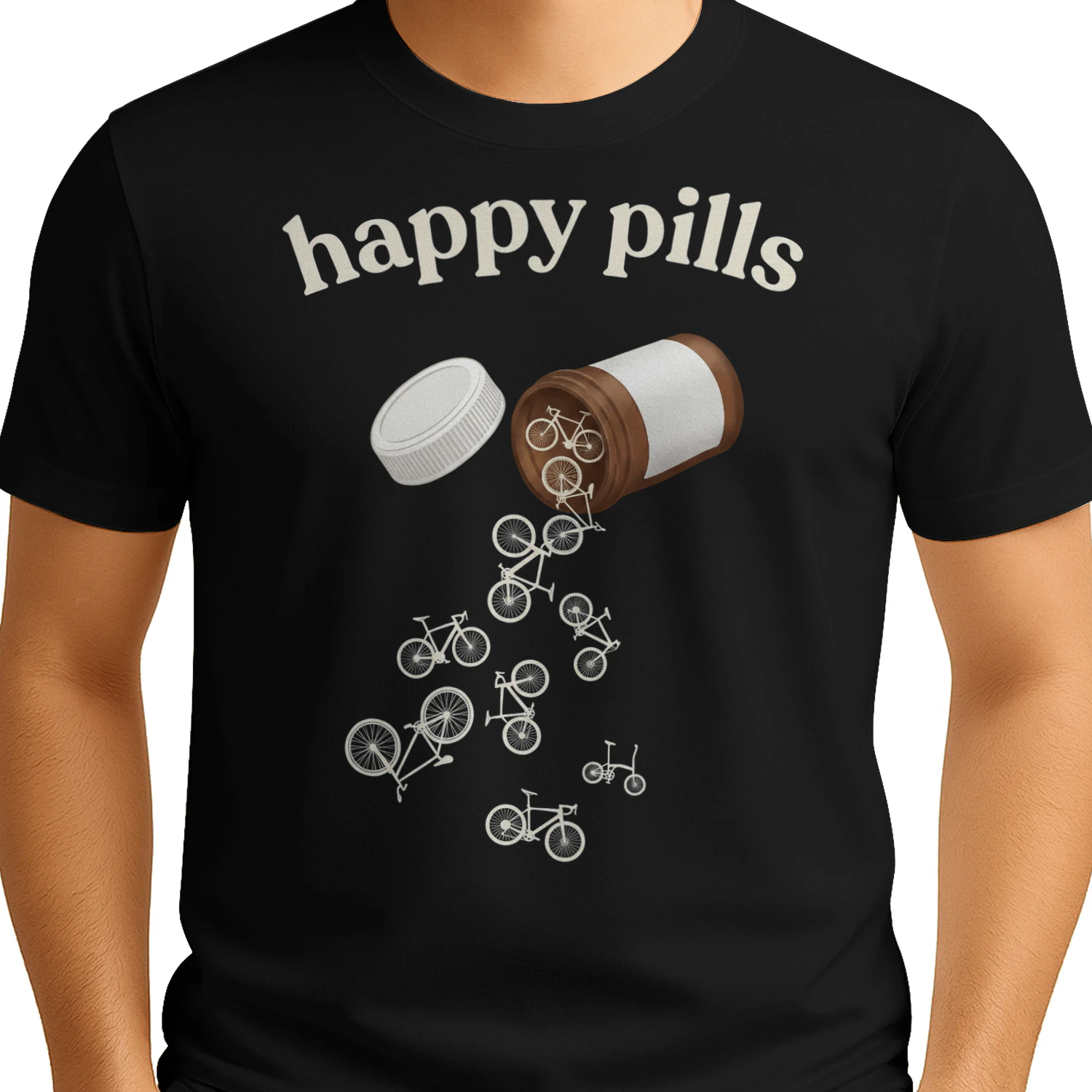 Cycling Happy Pills Bicycle Bottle