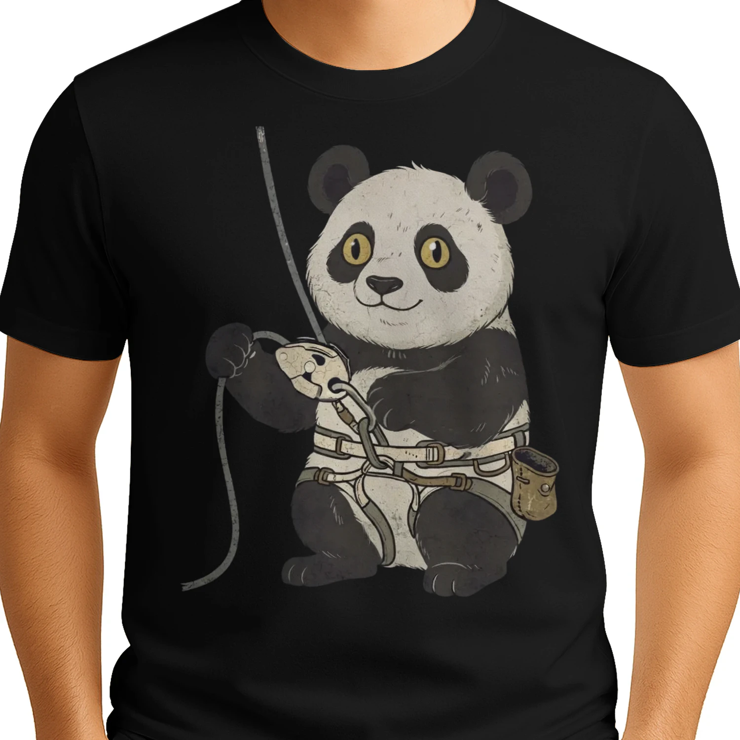 Climbing Cute Panda Gear