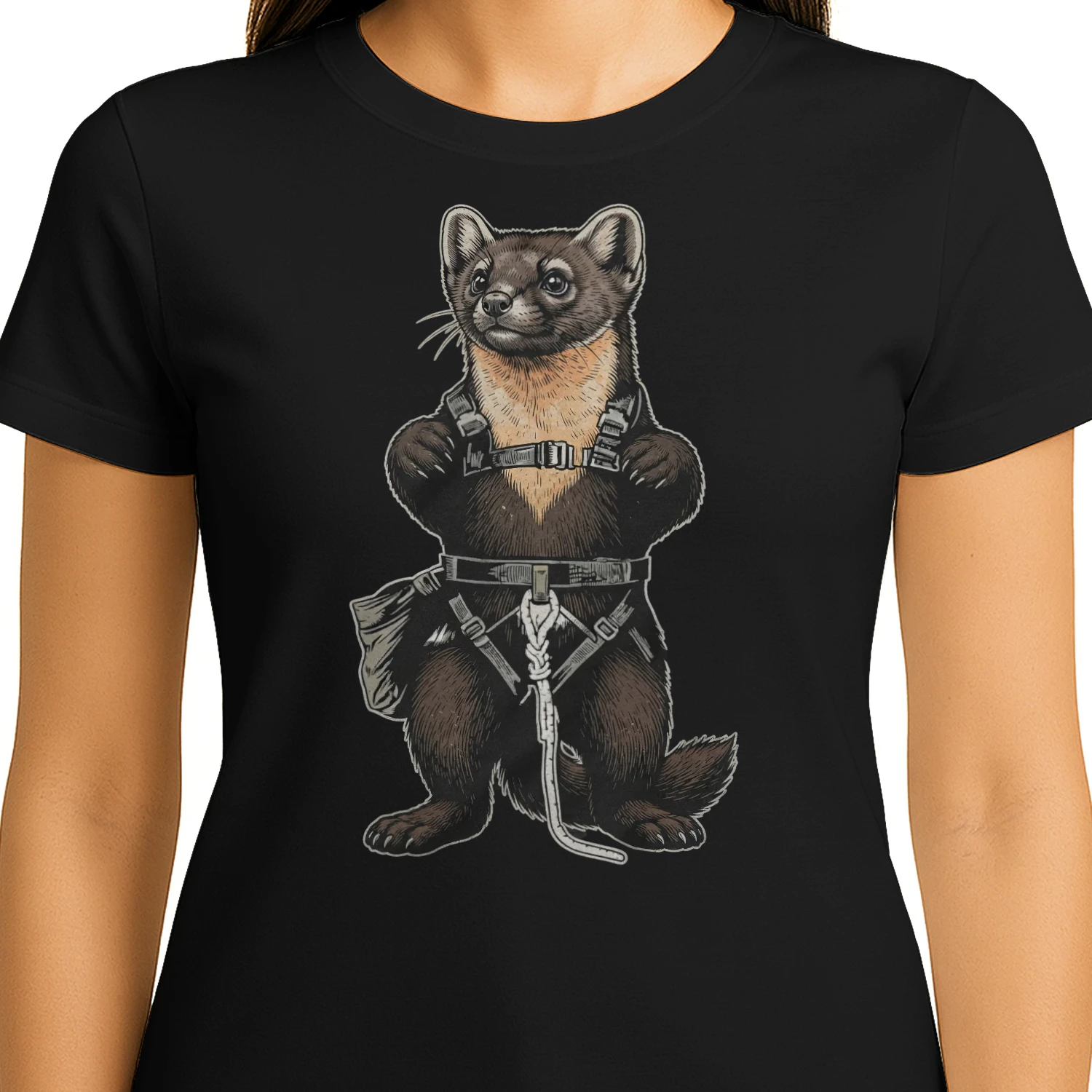 Climbing Cute Marten Gear