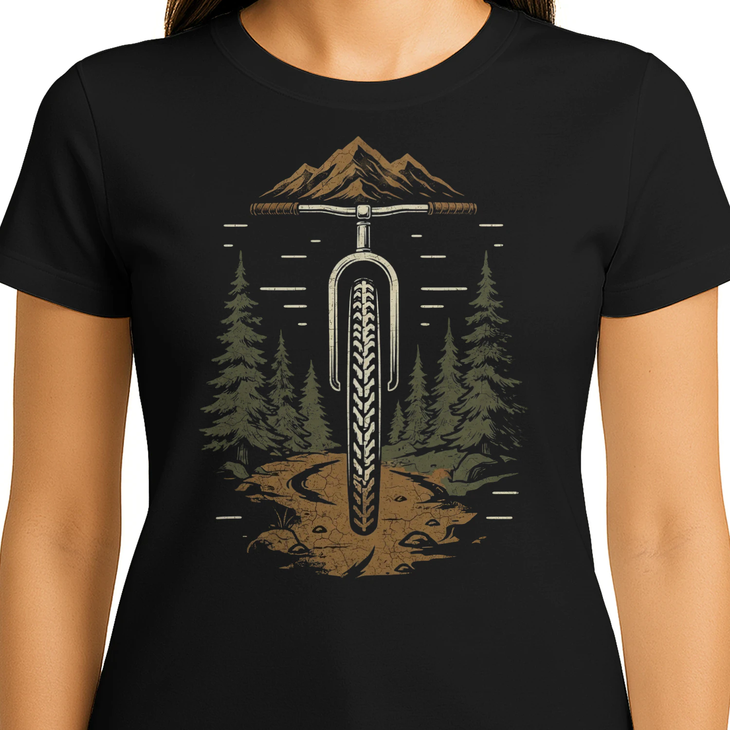 Cycling Mountain Bike Front