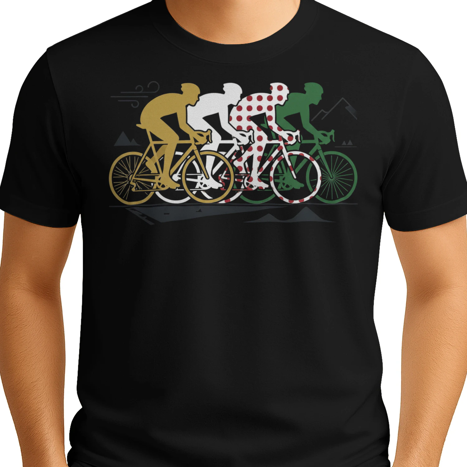 Cycling Racing Jerseys Colorful Design