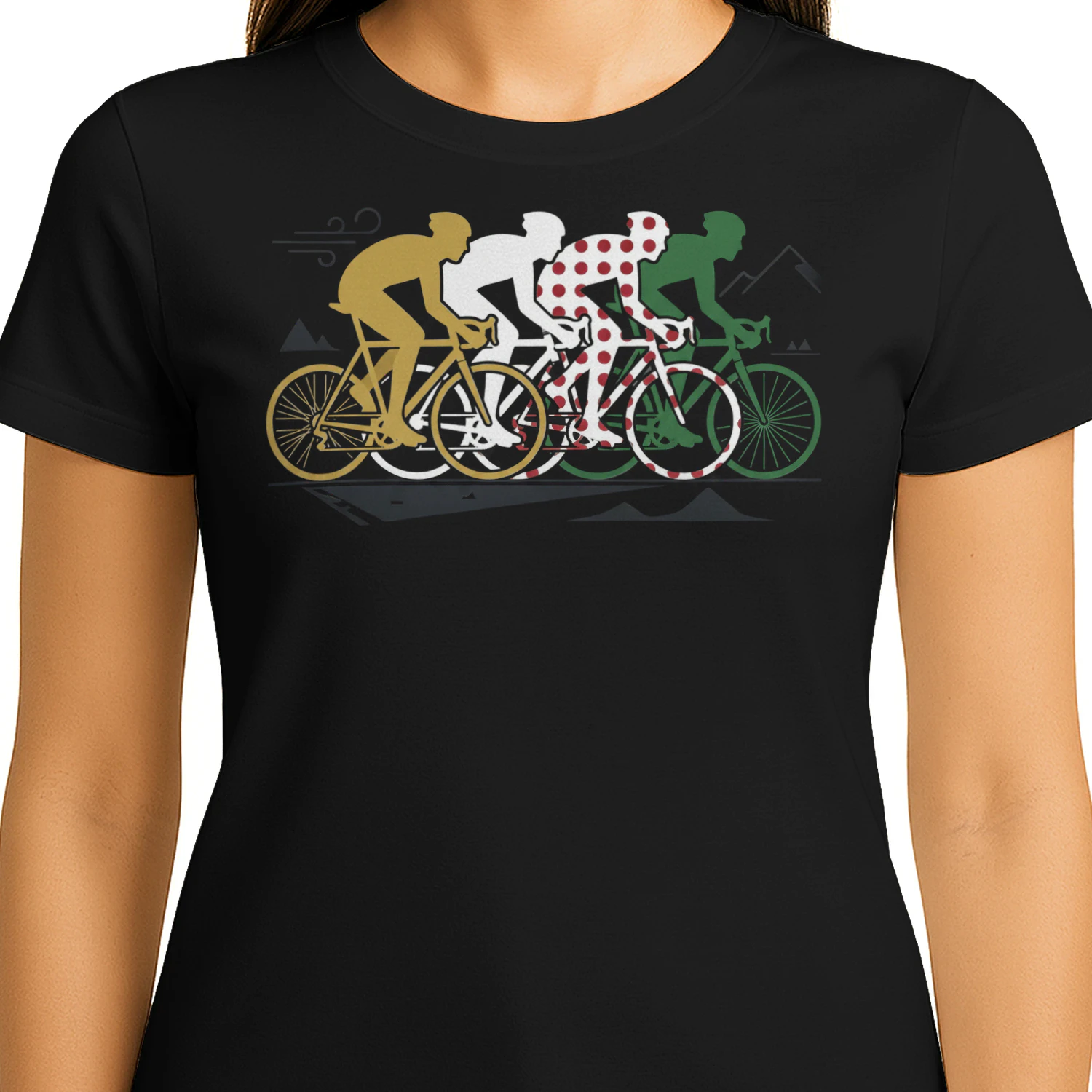 Cycling Racing Jerseys Colorful Design