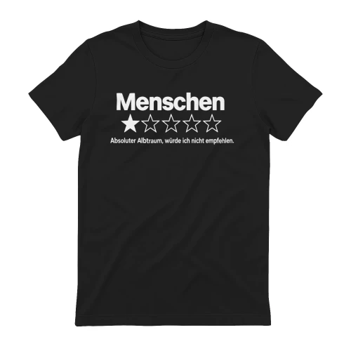 Menschen? Nur 1 Stern!