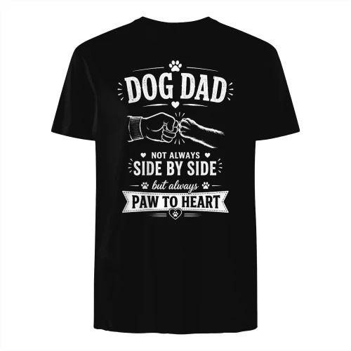 Dog Dad Paw to Heart