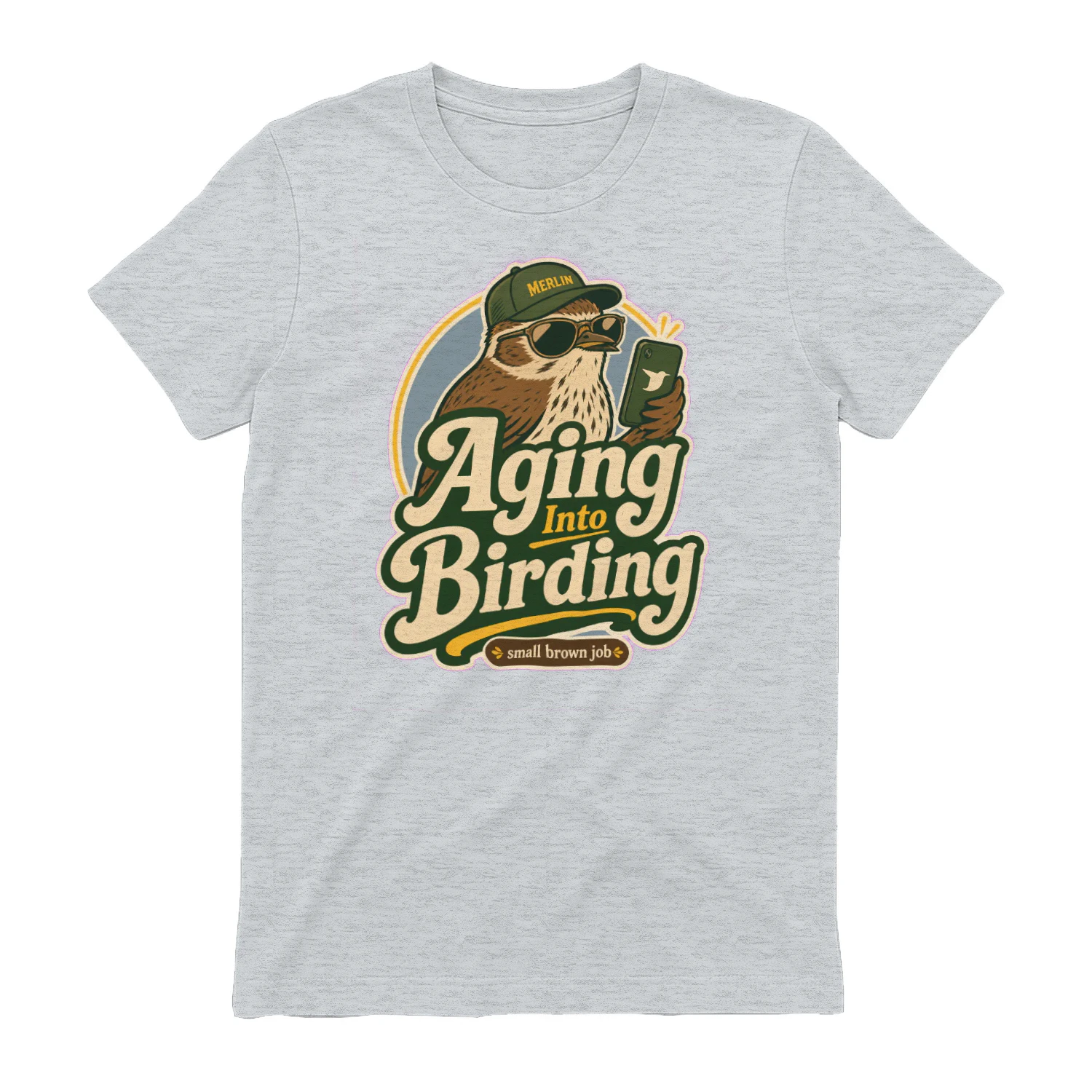 Birdwatching Aging Into Birding - Skip Creative Signal, Gift For Friend