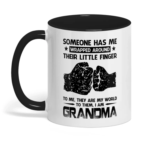 Someone Has Me Wrapped Arround Grandma Family