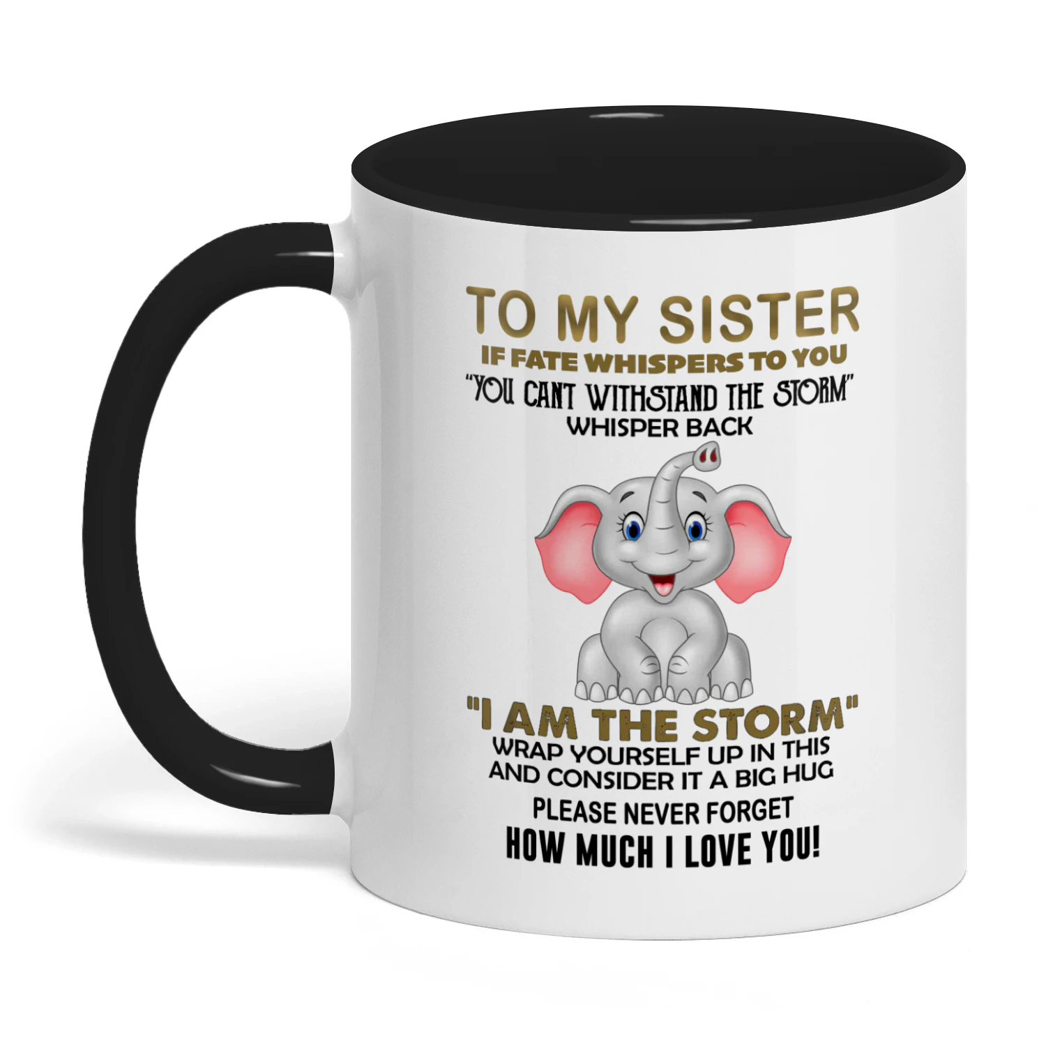 To My Sister If Fate Whisperes Elephant
