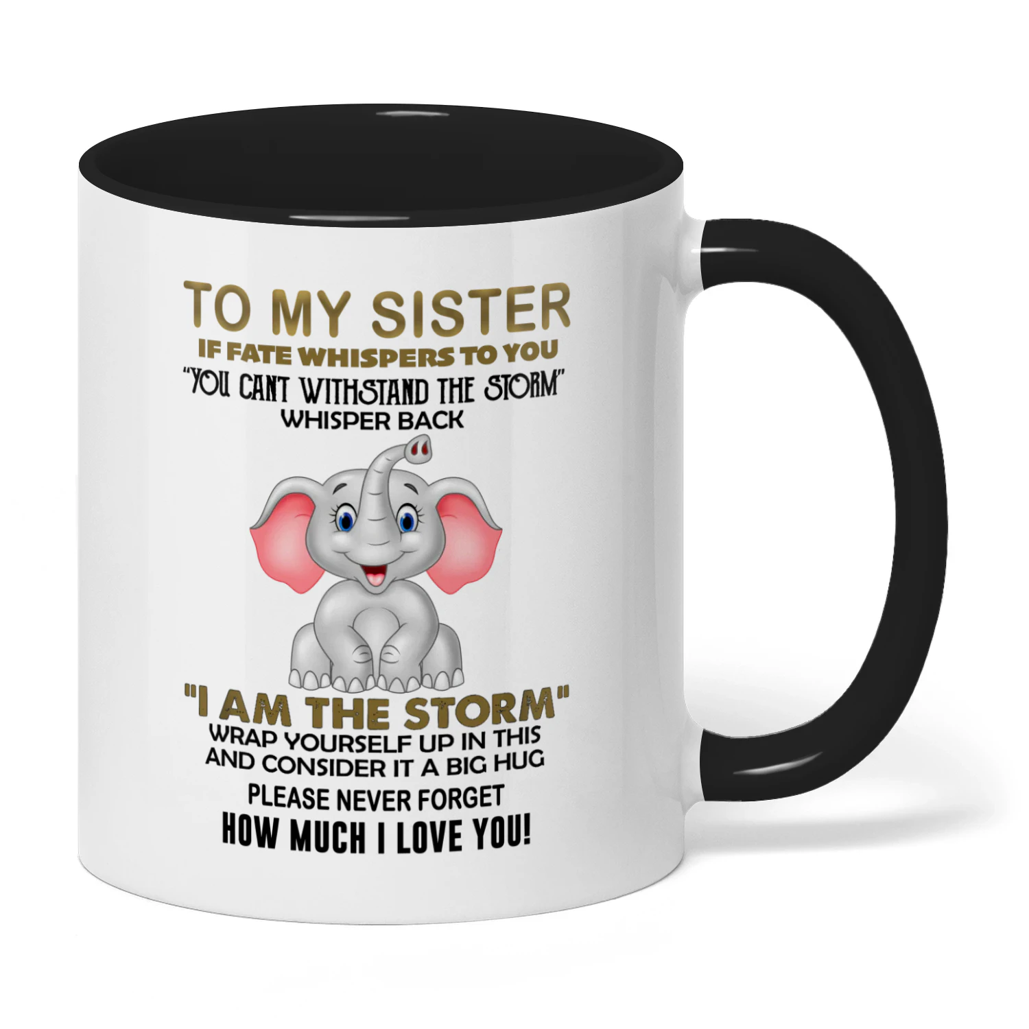 To My Sister If Fate Whisperes Elephant