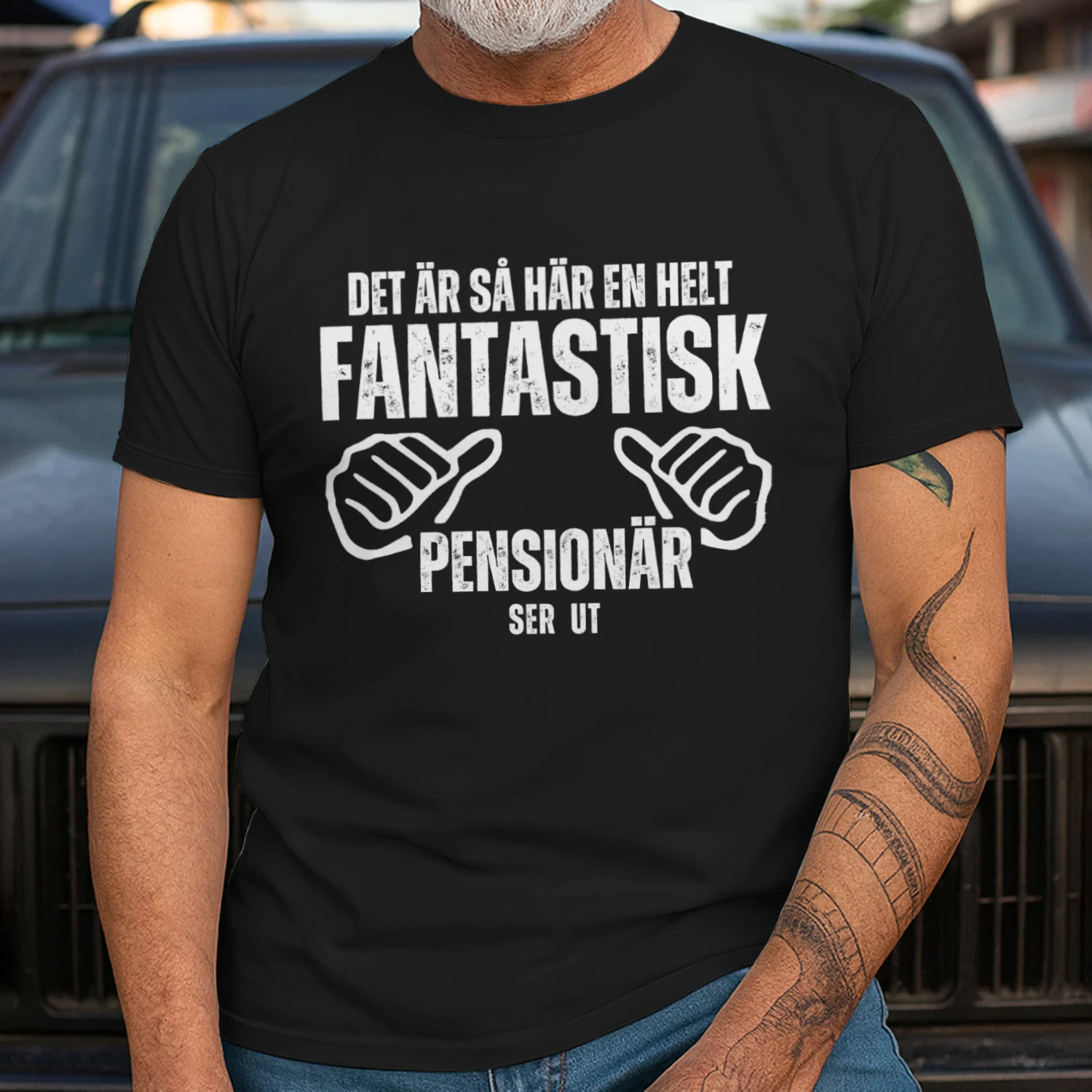 DET ÄR SÅ HÄR EN HELT FANTASTISK PENSIONÄR SER UT