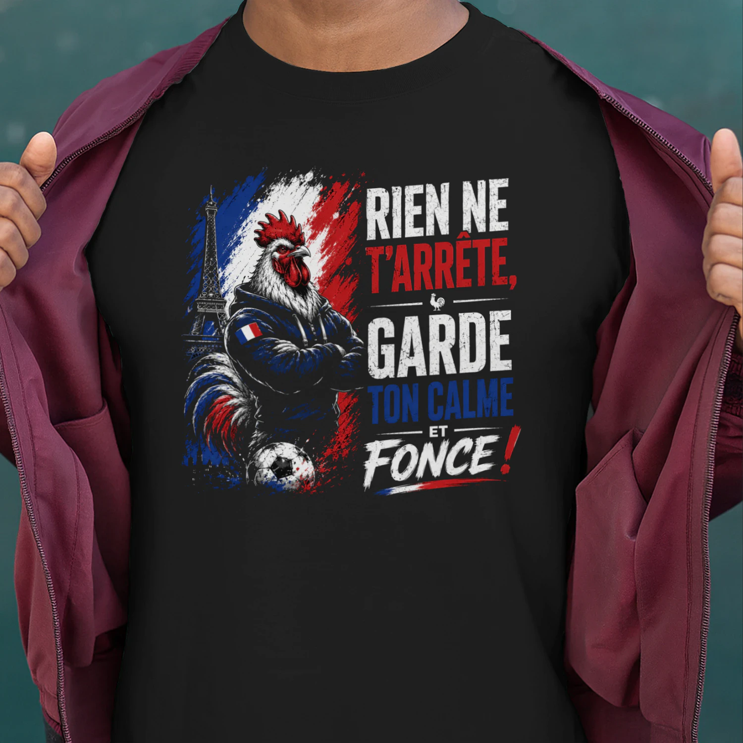 RIEN NE T'ARRÊTE, GARDE TON CALME ET FONCE !
