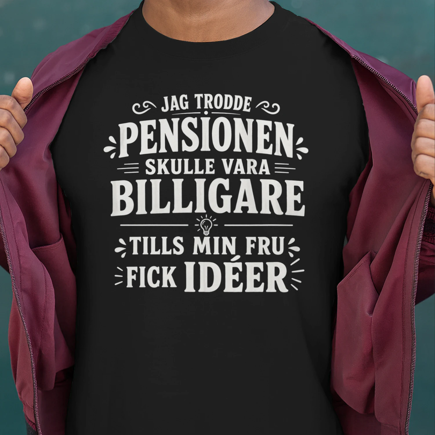 JAG TRODDE PENSIONEN SKULLE VARA BILLIGARE TILLS MIN FRU FICK IDÉER