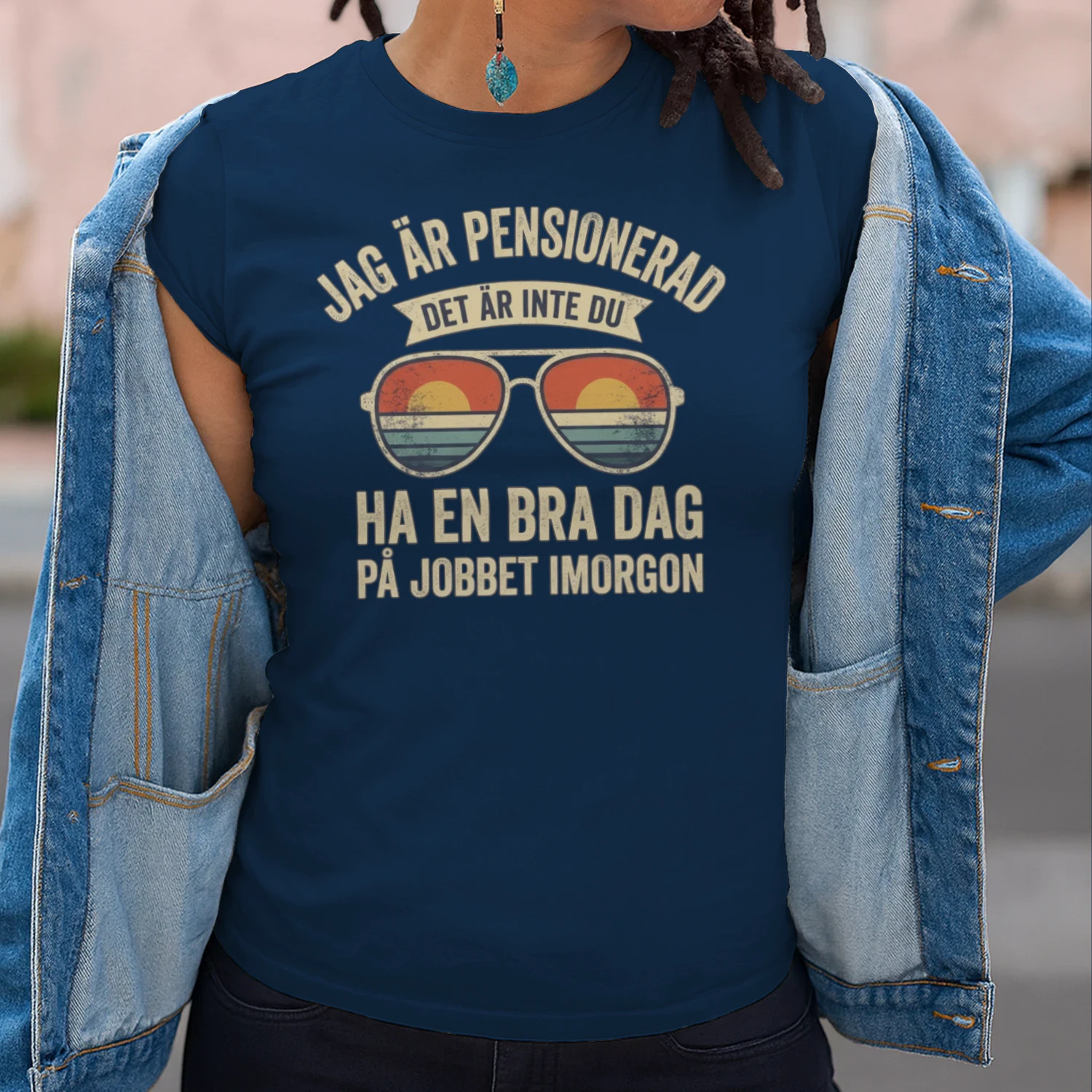 Pensionär Humor Design för Pensionerade - Snygg Retro Grafik
