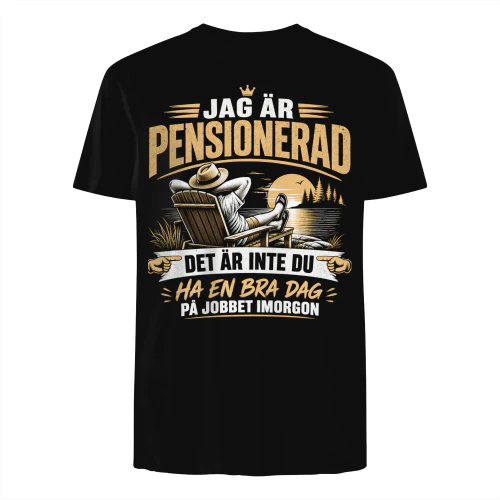 Pensionär Humor Design för Pensionerade  Copy