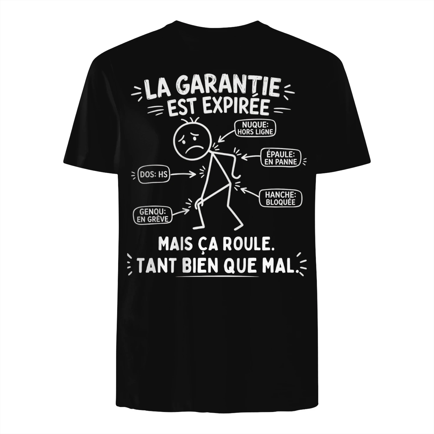 Garantie expirée. Mais ça roule.