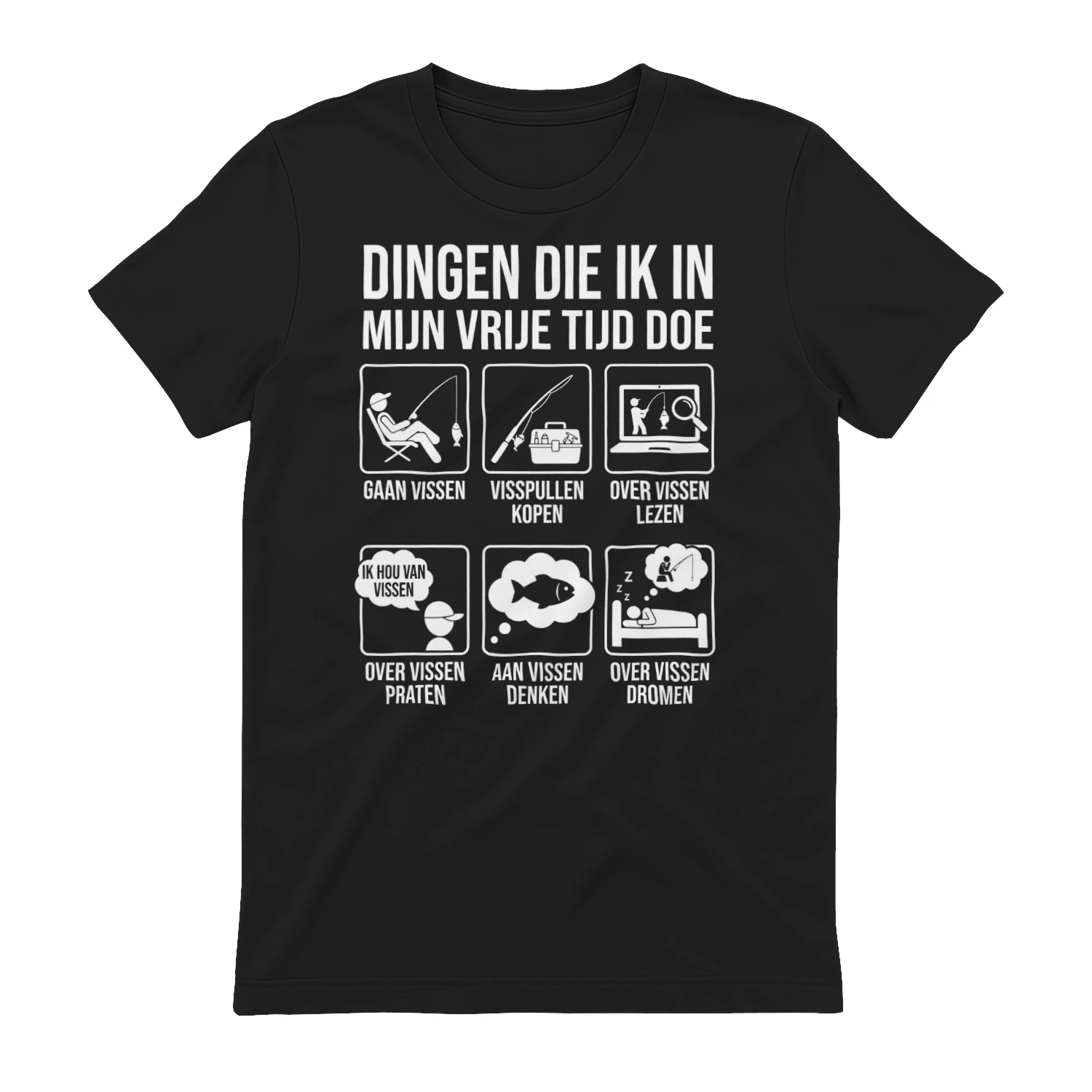 Grappig Vissen Dingen Die Ik In Mijn Vrije Tijd Doe